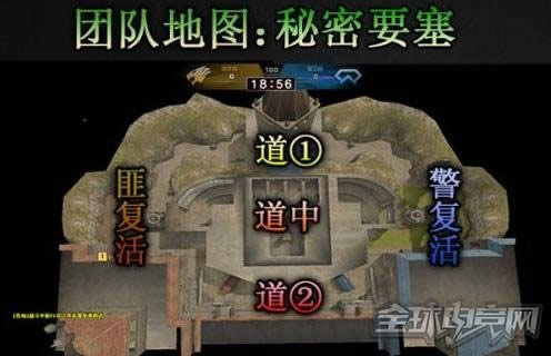 穿越火线 CF团竞地图隐秘要塞全解析 3管齐下强无敌