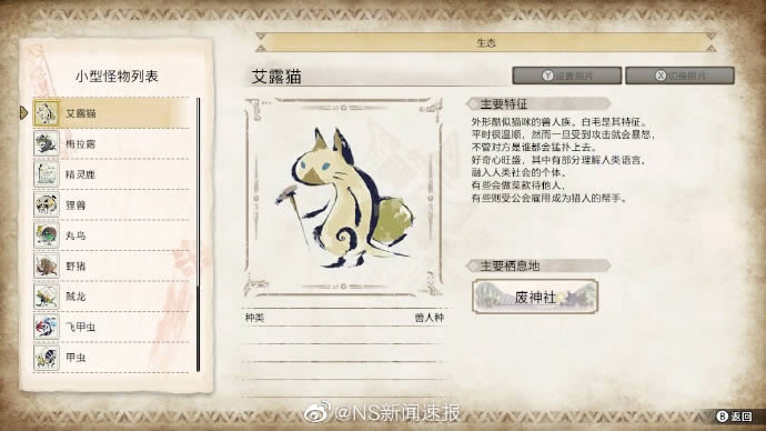 怪物猎人崛起怪物图鉴分享_怪物猎人崛起怪物图鉴列表