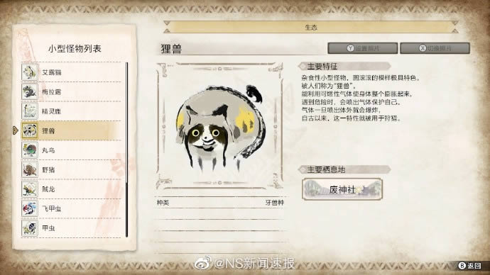 怪物猎人崛起怪物图鉴分享_怪物猎人崛起怪物图鉴列表