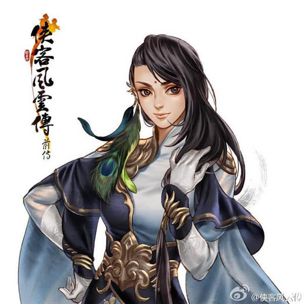 侠客风云传前传女角色都有哪一些_侠客风云传前传已知女角色立绘个人点评