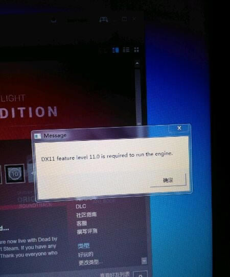 黎明杀机DX11feature无法进入游戏如何办_黎明杀机DX11feature无法进入游戏的处理办法