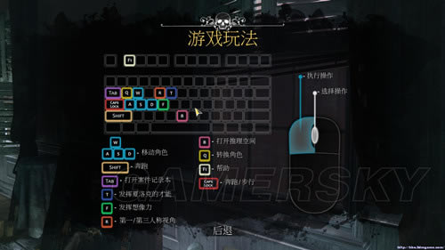 福尔摩斯恶魔之女按键设置办法列表_福尔摩斯恶魔之女如何设置