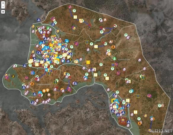 巫师3狂猎全物品收集地图_巫师3狂猎全收集地图攻略