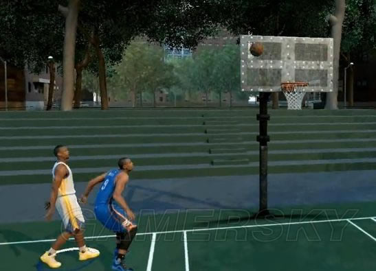 NBA2K16街球模式勇士队4V4精彩进攻集锦_NBA2K16街球模式精彩进攻视频