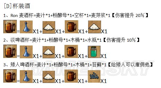 饥荒黑暗英雄mod下载_饥荒黑暗英雄mod物品合成表列表