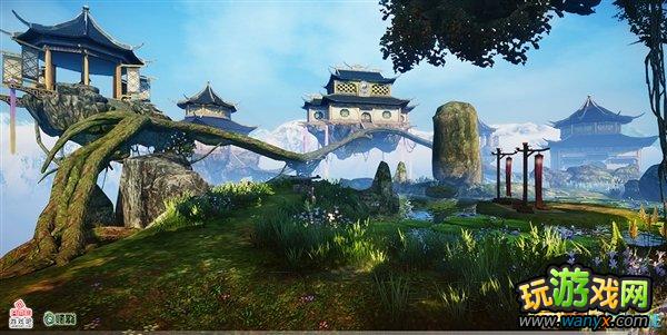 《古剑奇谭2》雪山场景资料 仙山奇境