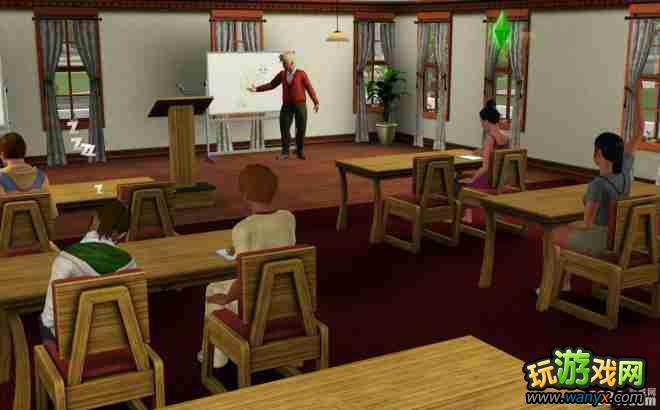 《模拟人生3》大学生活及格心得