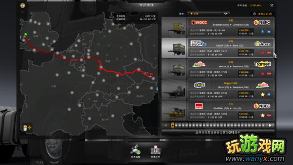 《欧洲卡车模拟2》攻略