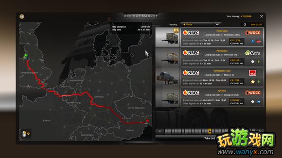 点击查看大图 《欧洲卡车模拟2》攻略