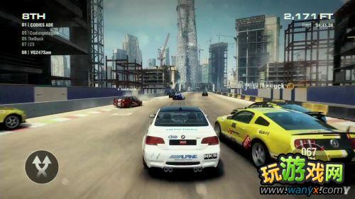 《超级房车赛:起点2》多人模式试玩演示 迪拜街头狂飙