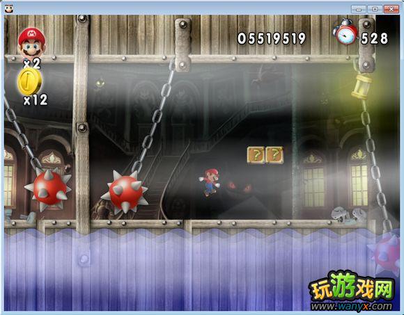 点击查看大图 《新超版永远的马里奥》3-7水上鬼屋图文详细攻略