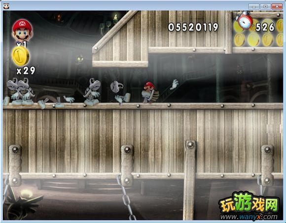 点击查看大图 《新超版永远的马里奥》3-7水上鬼屋图文详细攻略