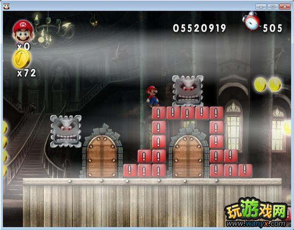 点击查看大图 《新超版永远的马里奥》3-7水上鬼屋图文详细攻略