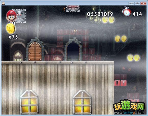 点击查看大图 《新超版永远的马里奥》3-7水上鬼屋图文详细攻略