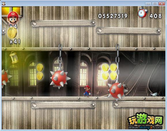 点击查看大图 《新超版永远的马里奥》3-7水上鬼屋图文详细攻略