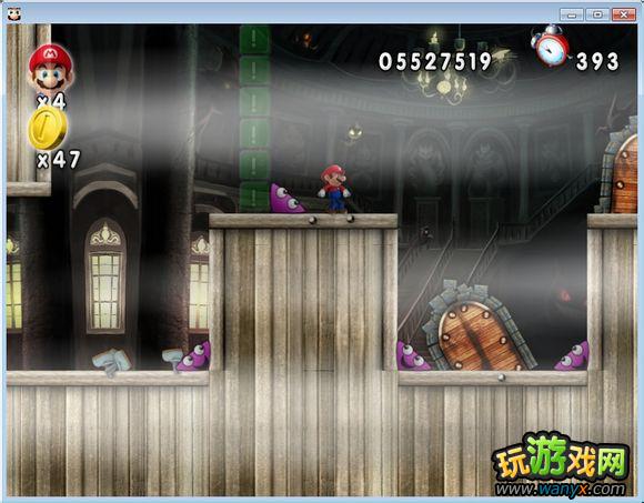 点击查看大图 《新超版永远的马里奥》3-7水上鬼屋图文详细攻略