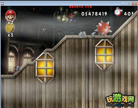 点击查看大图 《新超版永远的马里奥》3-7水上鬼屋图文详细攻略