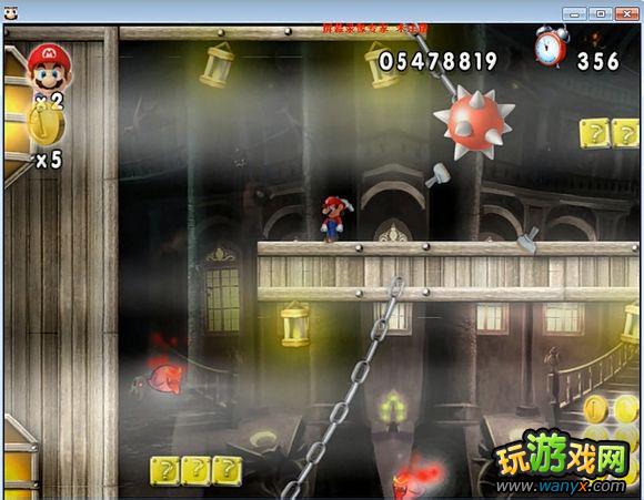 点击查看大图 《新超版永远的马里奥》3-7水上鬼屋图文详细攻略