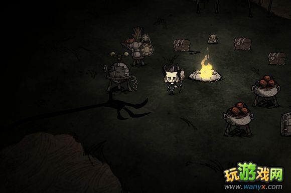 点击查看大图 《饥荒》影响理智与脑残值的食物与光环解析