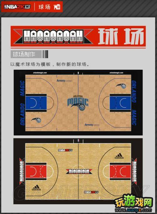 ��NBA 2K13���油�����¡��򳡲�������ͼ�Ľ̳�