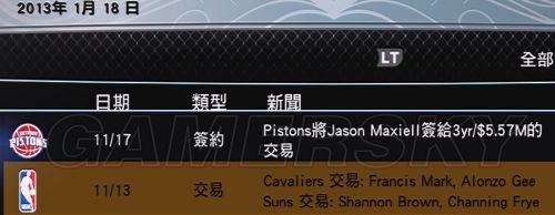 ��NBA 2K13��MCģʽ�����ĵ�