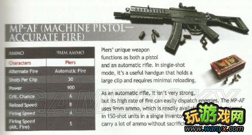 《生化危机6》官方武器介绍