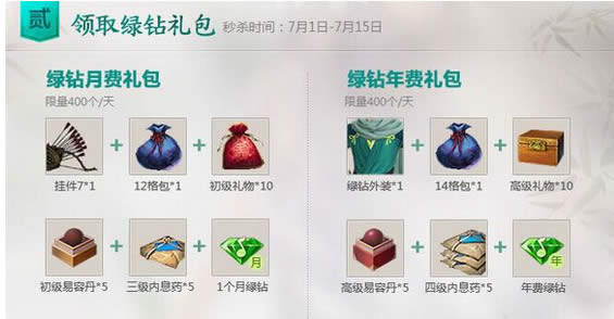 天涯明月刀礼包各种逆天礼包礼包大全