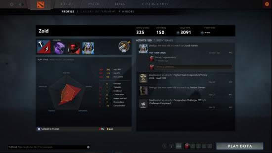 dota2重生beta界面大改版 完全不一样的dota2