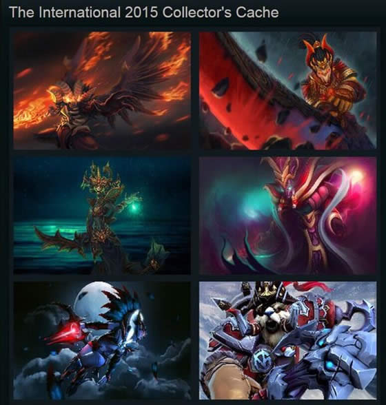 DOTA2 6月5日更新内容列表 TI5全新珍藏及虚空霸王龙信使公布