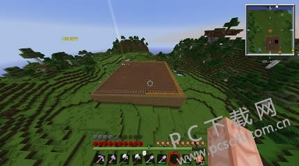 我的世界如何圈地?