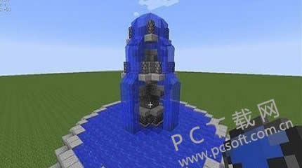 我的世界喷泉如何做?