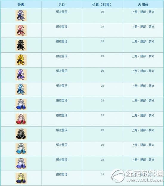 梦幻西游缎夜星语多少钱 新锦衣缎夜星语图片欣赏