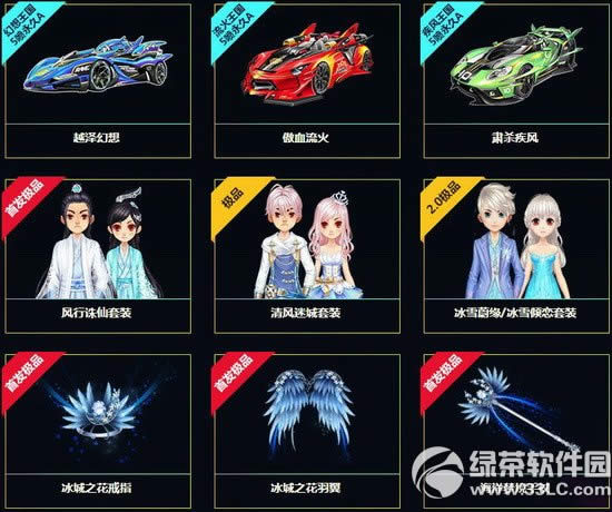 qq飞车丰收大果篮多少钱 丰收大果篮有什么奖励