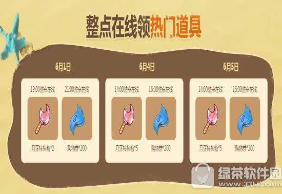 qq炫舞6月1日2日3日4日活动 4000点券+1800生日币