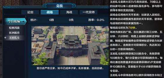 天涯明月刀王府乱斗如何打_天涯明月刀王府乱斗打法攻略