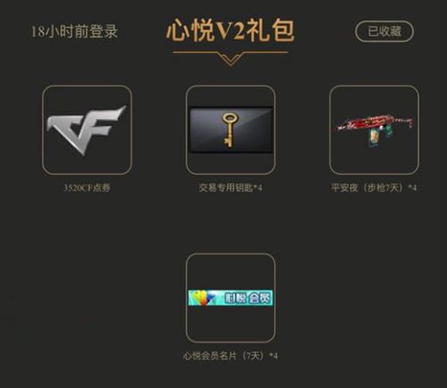 CF心悦俱乐部年终大礼包在什么地方领_CF心悦俱乐部年终大礼包领取地址