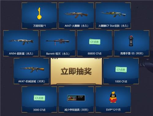 CFsvip大礼包枪王进阶活动地址_CFsvip大礼包枪王进阶活动内容奖励