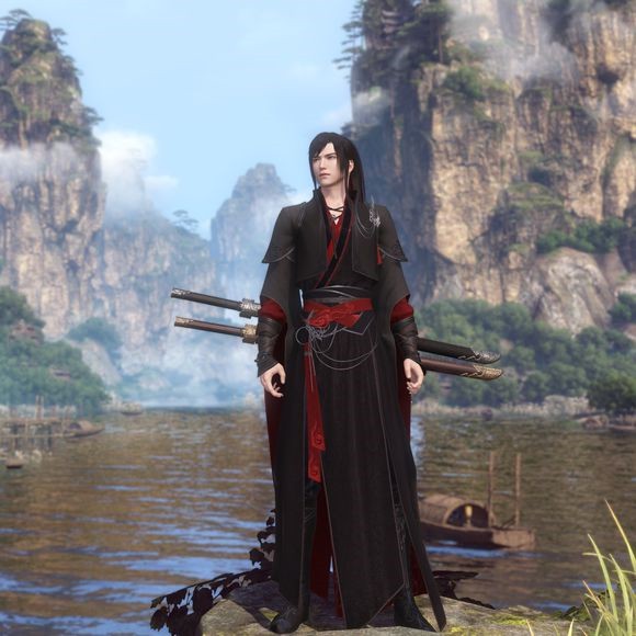 逆水寒黑袍乌栖离阳图文展示_逆水寒黑袍乌栖离阳如何