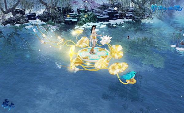 新倩女幽魂2019春节坐骑金莲鹊语图文展示_新倩女幽魂2019春节坐骑金莲鹊语如何