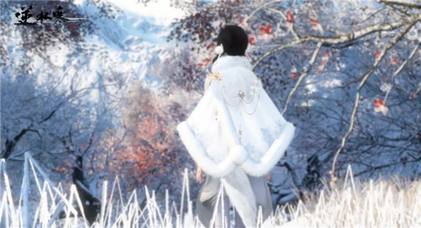 逆水寒背饰毛绒小斗篷霜落影图文展示_逆水寒背饰毛绒小斗篷霜落影如何