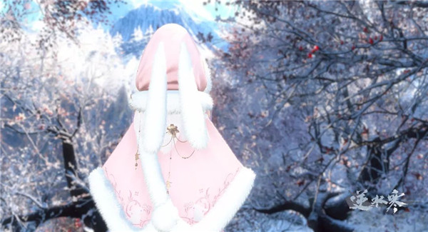 逆水寒兔耳毛绒帽霜兔悦图文展示_逆水寒兔耳毛绒帽霜兔悦如何