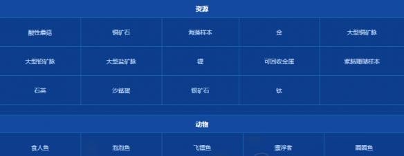 深海迷航血藻高原资源介绍 深海迷航血藻高原有哪一些资源