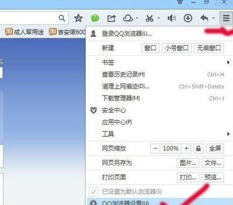 QQ浏览器PC版中实行关闭页面声音的设置分享