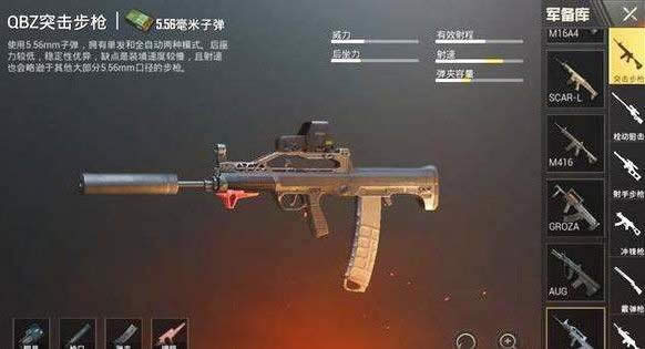 刺激战场qbz95选择什么配件最好 刺激战场qbz95配件推荐