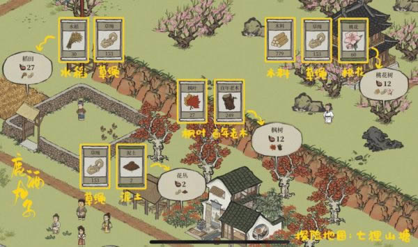 江南百景图万物迎春送残腊如何玩 万物迎春送残腊物资采集明细