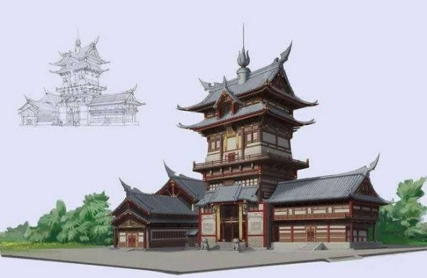 妄想山海房子设计图纸 房子设计图纸分享