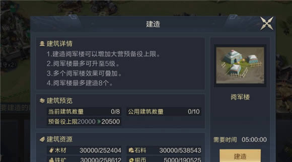 鸿图之下阅军楼如何建 阅军楼值得建造吗