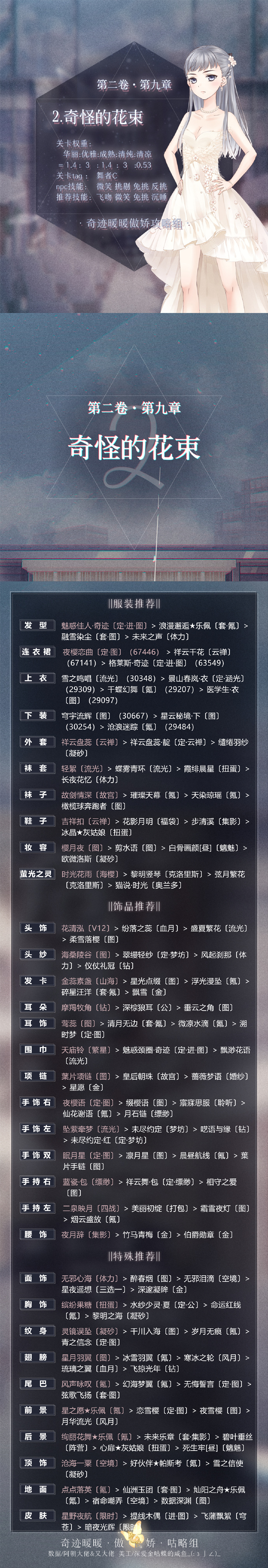 奇迹暖暖第二卷11-2如何搭配_奇迹暖暖第二卷11-2奇怪的花束高分搭配攻略