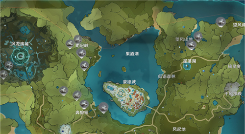 原神白铁块位置分布图详细说明_原神手游白铁块位置分布图是什么