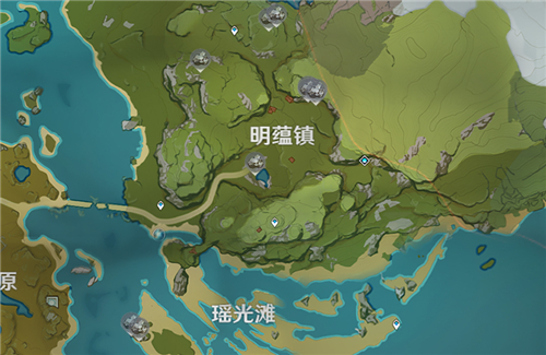 原神白铁块位置分布图详细说明_原神手游白铁块位置分布图是什么